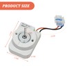 WR60X23584 WR02X12008 Refrigerator Evaporator Fan Motor Component Compatible with GE
