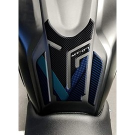 Paraserbatoio.it 3D Effect Resin Sticker Compatible with Yamaha MT-07 2021 Onwards (ICON BLUE, Tank Pad Bottom)