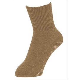 Kowa Seisakusho UK04N Women's Leikobu Teviron Shoe Slide, Fit Type, Beige