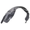 TRQ Right Inner Fender Liner Black Passenger Side Compatible with