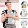 A4 Clipboard with Storage Compartment, 2 Storage and Side Opening