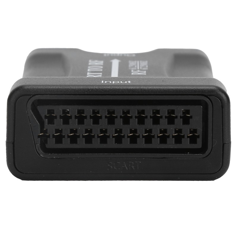 SCART to RF Converter Video Adapter RF 61.25mHz/ 67.25mHz Output