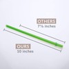 Cupture Reusable & Unbreakable Color Straws - 12 Count +