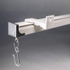 TOM TOOL Track wall mount brackets （3 pcs）, Aluminum Curtain