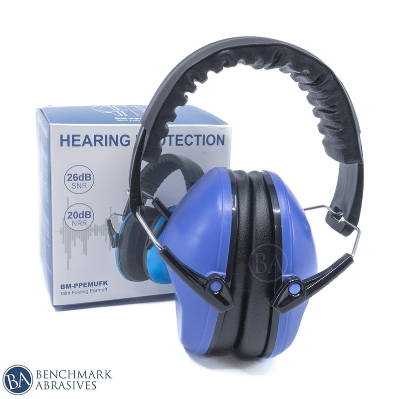 Benchmark Abrasives Childrens Ansi Approved Earmuff Hearing Protection - Purple
