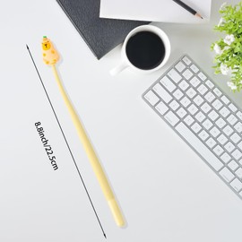 LWDDLDHY 20 Pcs Capybara Pens, Cartoon Capybara Pens Set for Kids Girls, Kawaii Gel Pens 0.5mm Black Ink Ballpoint Pens for School Office Supplies