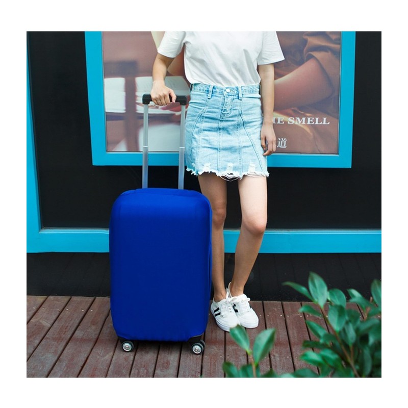 Cazqgoy Luggage Covers for Suitcases, Elastic Washable Stretch Suitcase Protector,