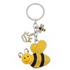 Joe Davies Equilibrium Snazzy Style Enamel Keyring Charm Bumblebee Queen