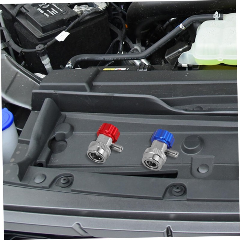 Zerodeko 1 Pair Automotive Air Conditioning Couplers Quick Couplers for