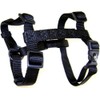 Hamilton Adjustable Comfort Nylon Dog Harness, Black, 5/8" x 12-20"