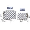 Large Makeup Bag Zipper Pouch Travel Cosmetic Organizer for Women