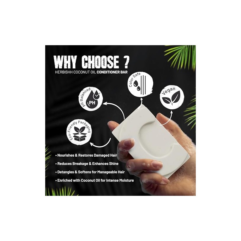 Shampoo and conditioner (Aceite de Ricino, Conditioner Bar)