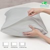EKOSCIOUS 100% Tencel Pillow Cases, 2 Pack, Grey 50x75cm, 300