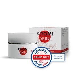 KIYOMI SKIN 5-ALA Skin Energy Night Cream 50 ml with Hyaluronic Acid for Dry Skin, Dermatest Very Good, Vegan
