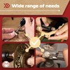 MonoPro 476 PCS Rotary Tool Accessories Kit, 1/8-in Shank Rotary