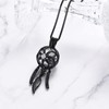 XSMZB Dream Catcher Cremation Jewelry Urn Necklace for ashes with