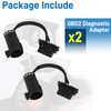 WIKIBB OBD2 Diagnostic Adapter Compatible with Diagnostic Service Analyzer v90,