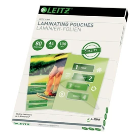 Leitz 16917 Laminating Pouches 25 x A4 80 Micron