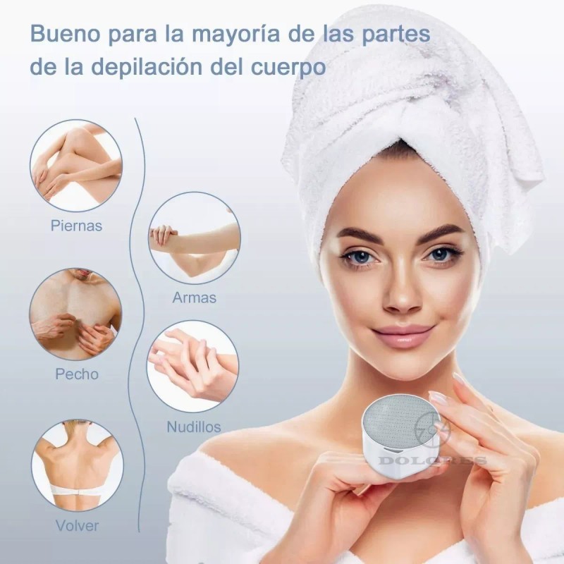 Dolores Depiladora Física Cristal Reutilizable Indoloralimpiadorpies