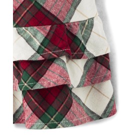 Gymboree,and Toddler Christmas Holiday Dresses,Apple Plaid,3T