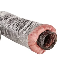 GAF Master Flow 12" X 25' Insulated Flexble Duct with R6 Insulation, offering 33% More Insulation Than The Standard| Comes with UL181 Standard of Safety and is ETL Listed