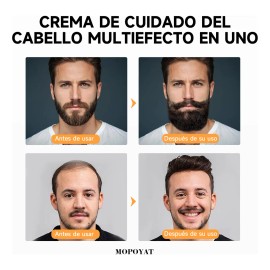 Crema Para El Crecimiento Del Cabello Para Barba Y Cabello*2