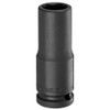FACOM NS.24LA NS.La 1/2" Drive Long-Reach Metric 6-Point Impact Socket,