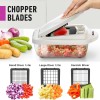 Unbranded 8 Blade Stainless Steel Chopper with Container - Your
