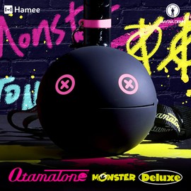 Otamatone Deluxe Electronic Musical Instrument for Adults Portable Synthesizer Digital Electric Music from Japan by Maywa Denki Cool Stuff Gifts, Monster (Pink) [English Manual]