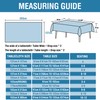 H.VERSAILTEX Linen Textured Tablecloth Wrinkle Free, Spill-Proof Waterproof Table Cover