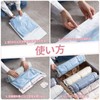 Compression Bag, Travel Clothing Compression Bag, 10 Pieces, Hand Winding