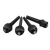 Set of 4 Tuning Pegs Eujgoov Ebony Violin Pegs Black