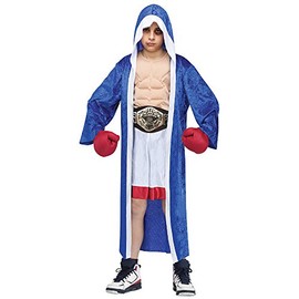 Fun World Lil' Champ Costume, Small 4-6, Multicolor