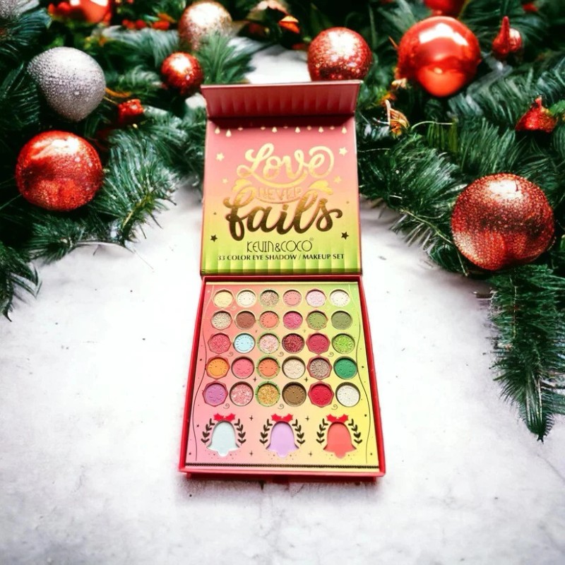 KEVIN & COCO 33 Color Eye shadow makeup set Merry