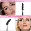 3 Pcs Spoolies Mascara Wands Eyelash Brushes Eye Brow Brush