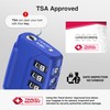 Puroma 2 Pack TSA Approved Luggage Locks, 4 Digit Combination