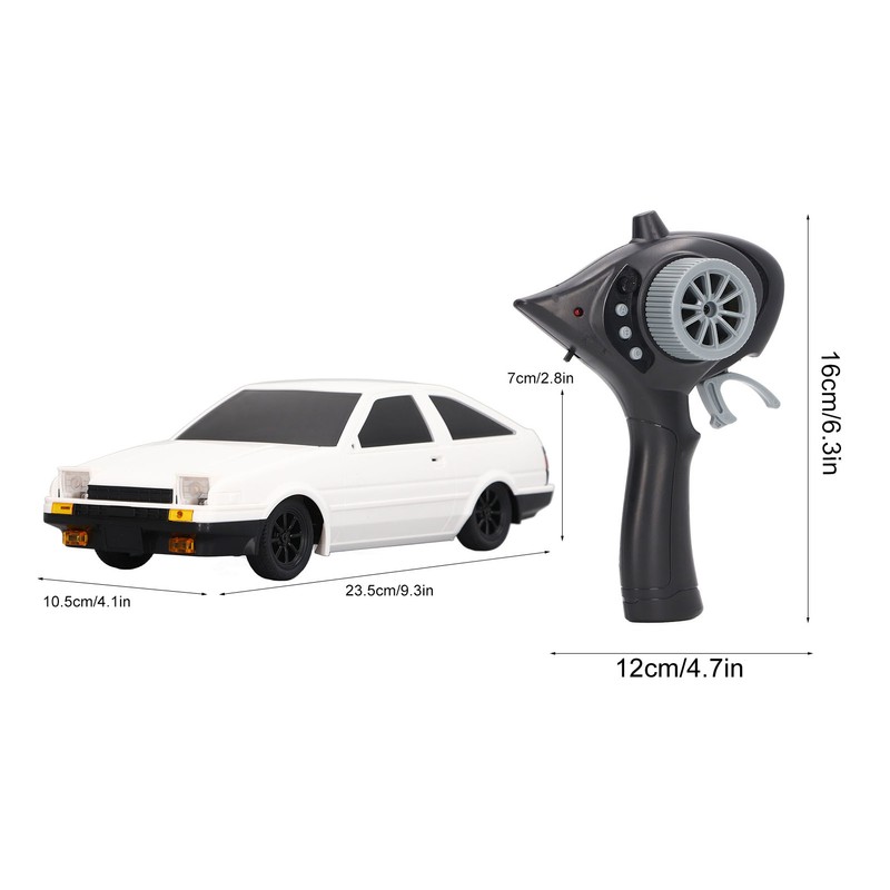 RC Drift Car 1/18 4WD 10KM/H 2.4GHZ with 14500 500mah