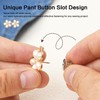 12PCS Pearl Pin-Style Waist Tighteners Decorative Brooch Clips Safety Pin