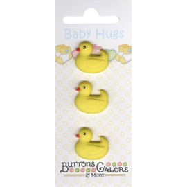 Buttons Galore and More Baby Hugs Buttons, Ducky