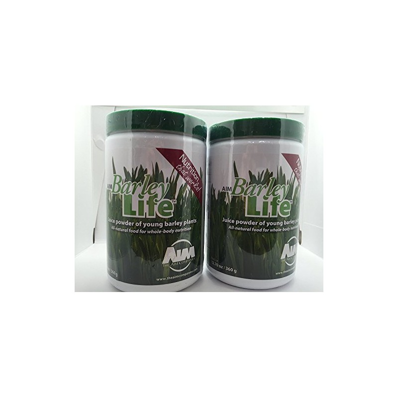 AIM BarleyLife - Family Size (12.7 oz) Barley Grass Powder