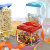omada Design Confetti or candy container, Brick type, in transparent