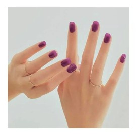 Ohora N Tint Purple Nail 30 Stickers Uña De Salón K-bty