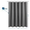 Short Shower Curtain Fabric with 66 inch Length, Waffle Weave,