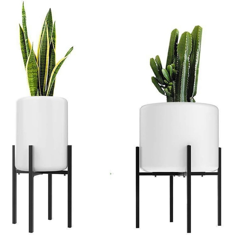 Soporte ajustable para plantas, soporte de Metal para plantas, macetas