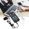 Portable Live Sound Card, Mini Voice Changer with 8 Sound