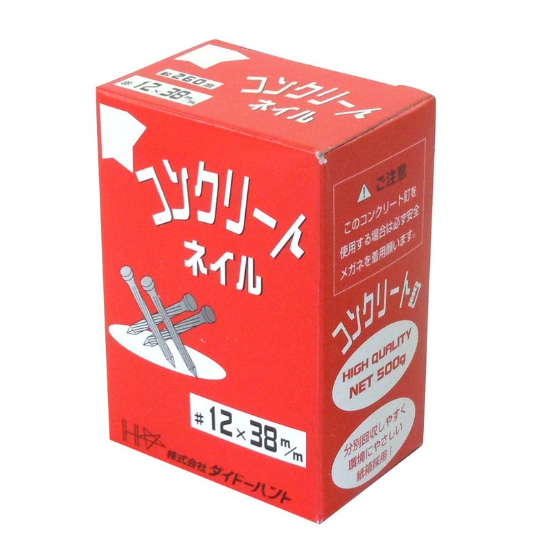 Daido Hunt 21042 Concrete Nail (17.6 oz (500 g) #12x38mm