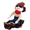 Cowboy Pet Costume Breathable Comfortable Polyester Dog Cloth Decorative Funny