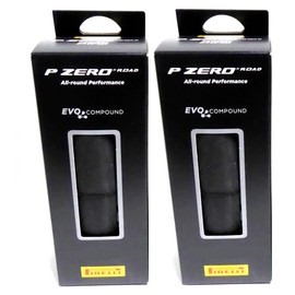 Pair of Pirelli P Zero SmartEVO Road Tires 700x28C Folding Clincher Black 2-Pack
