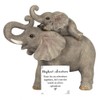 Something Different FO_66338 Mother and Baby Ornament | Elephant Adventures