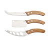 Artesa Käsemesser-Set, Edelstahl-Besteck, 1 Set mit 3 Käsemessern, Käsemesser für
